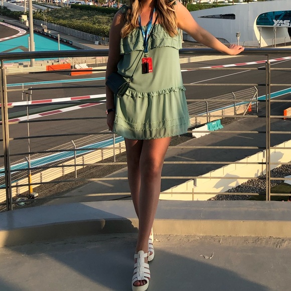 Tobi mint shift dress - Picture 2 of 4